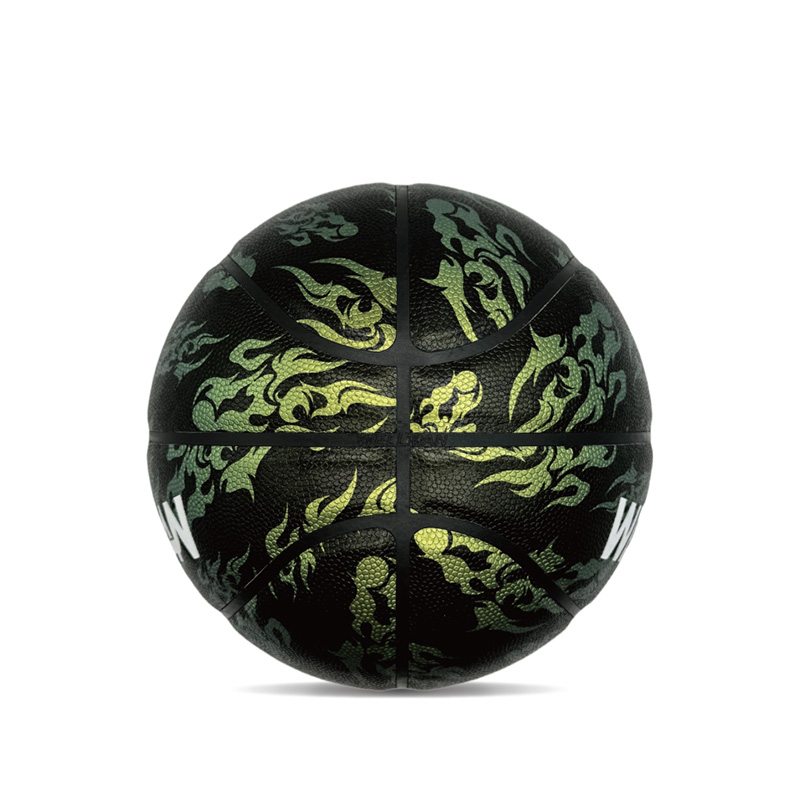 실내/야외 흡습성 PU 화려한 프린트 스포츠 농구 공