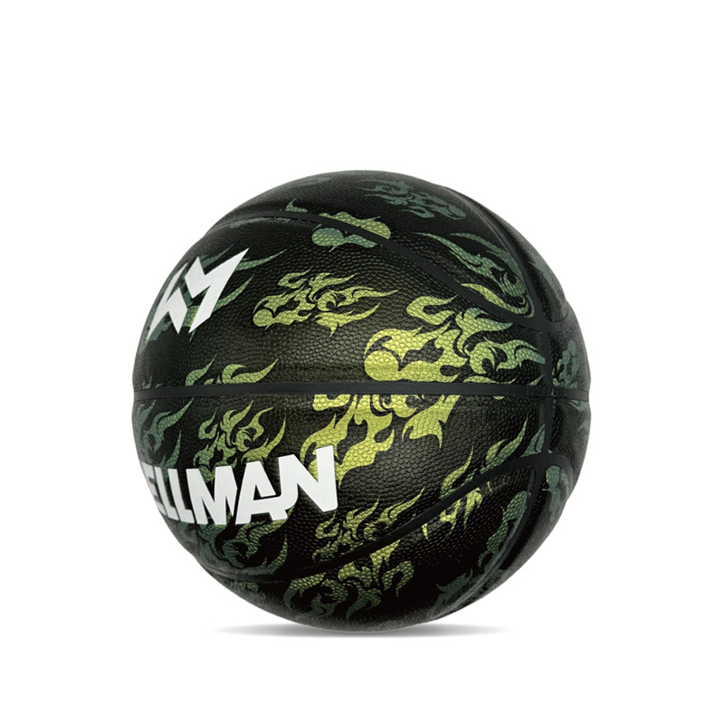 실내/야외 흡습성 PU 화려한 프린트 스포츠 농구 공