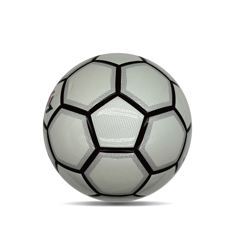 더블 미러 커스텀 프린트 축구 반짝이는 맞춤 축구 공 공식 크기 5