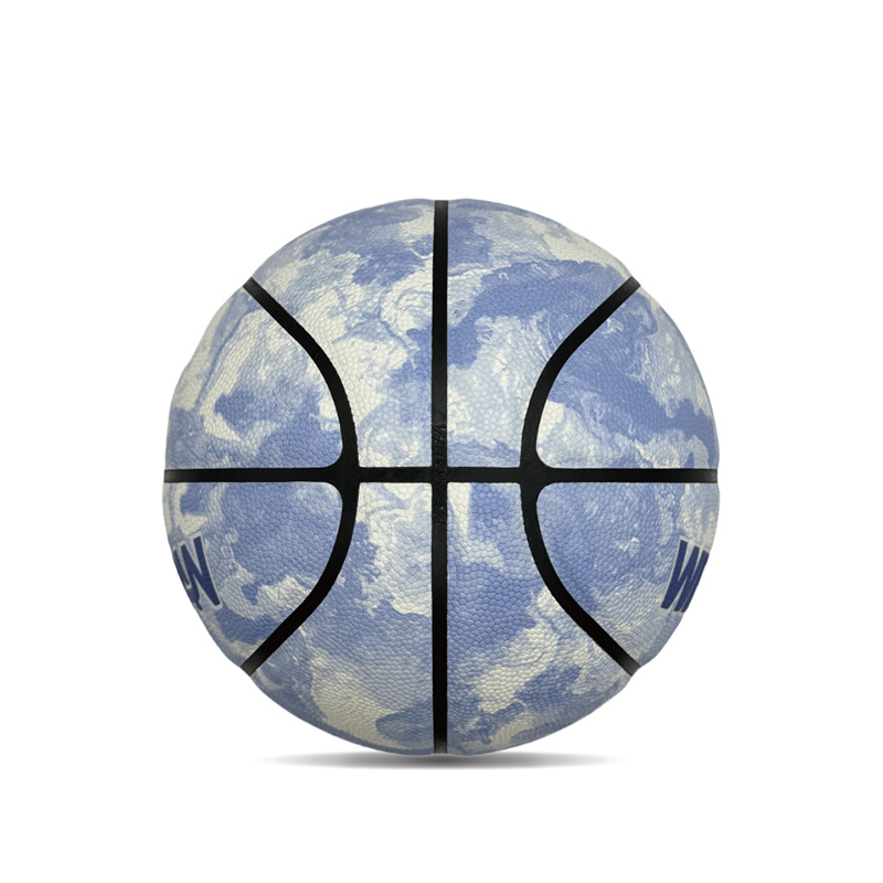 실내/야외 흡습성 PU 화려한 프린트 스포츠 농구 공